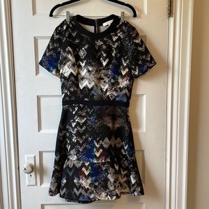 Sandro print dress